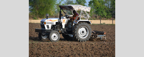 Tractor drawn cultivator