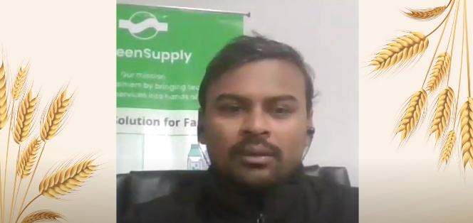 इस वीडियो में हमारे साथ है ग्रीन्सप्लाई कंपनी से राजेश जी |